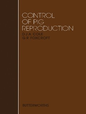 cover image of Control of Pig Reproduction